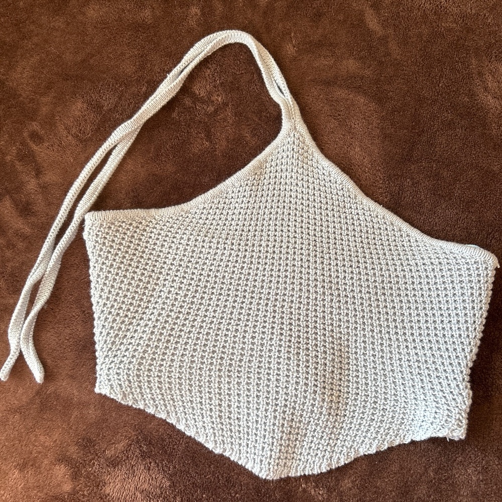 Crochet crop summer top